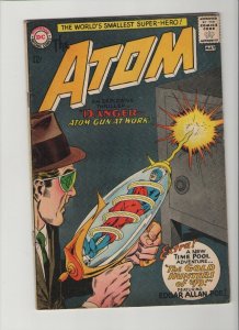 Atom #12 - Danger! Atom-Gun At Work - 1964 (Grade 4.5) WH