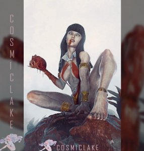 VAMPIRELLA DARK REFLECTIONS #1 BJORN BARENDS VIRGIN VARIANT LE 500 PRESALE 6/12☪