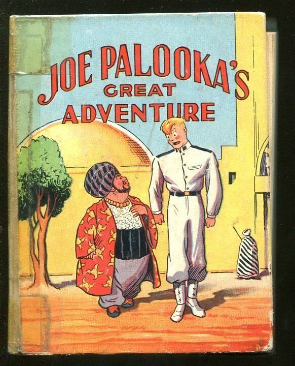 JOE PALOOKA'S GREAT ADVENTURE-BIG LITTLE BOOK-#1168-1939-HAM FISHER-vg