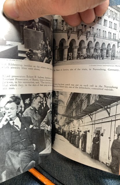 Nuremberg diary, Gilbert, 1961, 433p,signet paperback