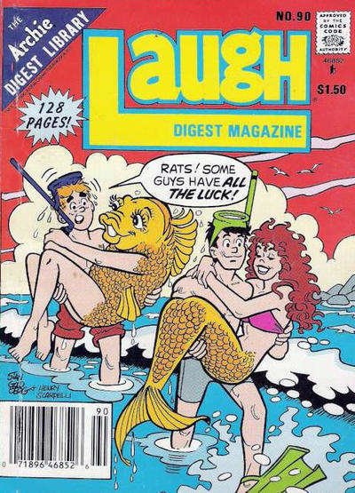Laugh Digest Magazine #90 (Newsstand) FN ; Archie | Mermaid