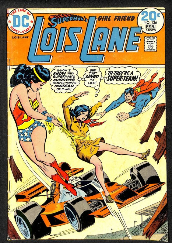 Superman's Girl Friend, Lois Lane #136 (1974)