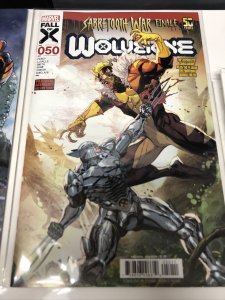 Wolverine (2024) Set Of 5 Comics #50 (NM/Mint) Marvel Comics • Sabretooth