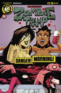 ZOMBIE TRAMP #37 CVR D BLOOD TUB RISQUE (2017)