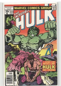 The Incredible Hulk #223 (1978) Hulk