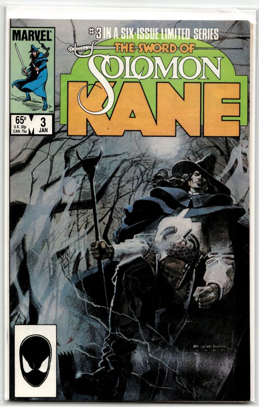 The Sword of Solomon Kane #3 (1986) Solomon Kane