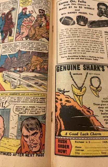 The X-Men #7 (1964) 2nd app of the Blob