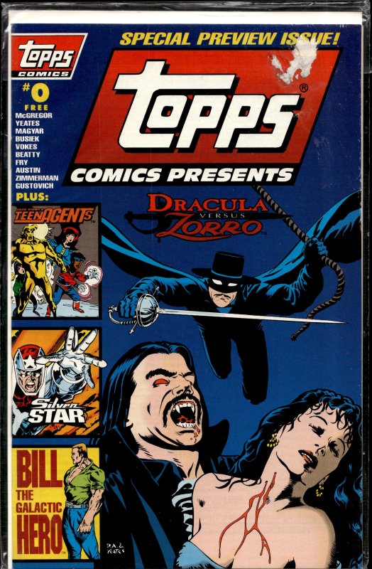 Topps Comics Presents #0 (1993) TeenAgents
