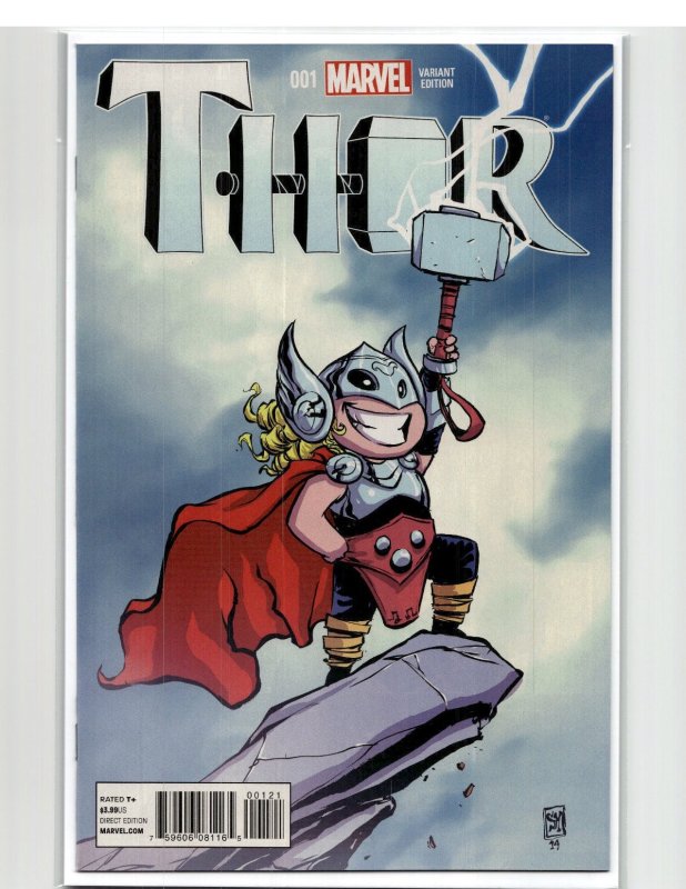 Thor #1 Young Cover (2014) Thor