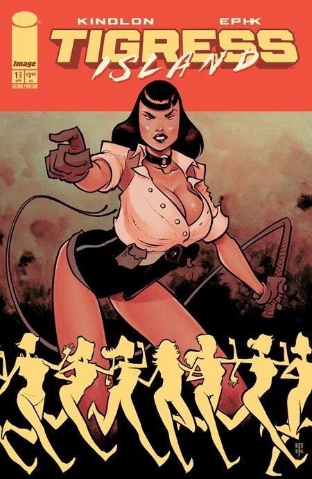 Tigress Island #1 (of 5) 2nd Ptg (mr) Image Comics Comic Book