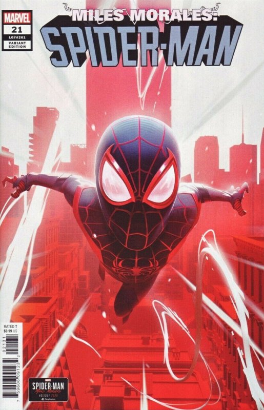 Miles Morales: Spider-Man (2018) #21 Regular Knullified  Video Game Variant Set
