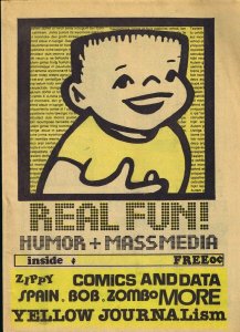 ORIGINAL Vintage 1984 Real Fun Magazine #3 Comic