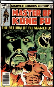 Master of Kung Fu #83 (1979) Master of Kung Fu / Shang-Chi