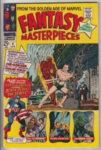 Fantasy Masterpieces #6 (Dec-66) FN/VF+ High-Grade Captain America, Bucky Barnes