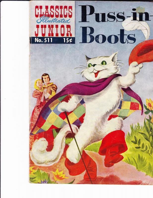 Classics Illustrated Junior #511 Puss n Boots