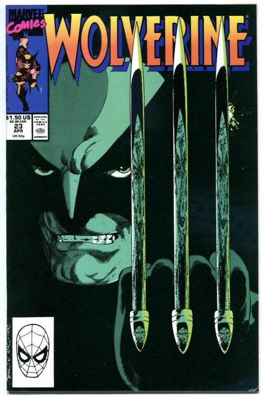 WOLVERINE #23, NM, John Byrne, 1988,  X-men, Endings, more in store