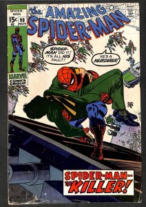 Amazing Spider-Man #90 VG 4.0 Death of Captain Stacy! Marvel Comics Spiderman