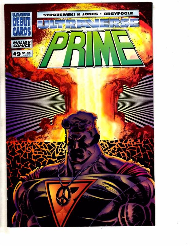 9 Prime Malibu Ultraverse Comic Books #1 (5) (2 Different Covers) 2 5 6 9 J206