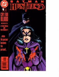 Lot Of 5 Batman Huntress Cry For Blood DC Comic Books # 1 2 3 4 5 Gotham DC3