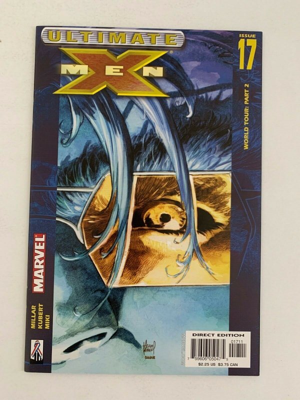 Ultimate X-Men #17 Wold Tour Part 2 (2001 Marvel Comics) NM 