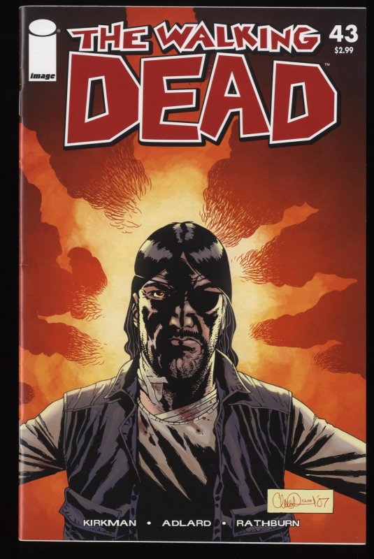 Walking Dead #43 NM- 9.2 Governor Cover!