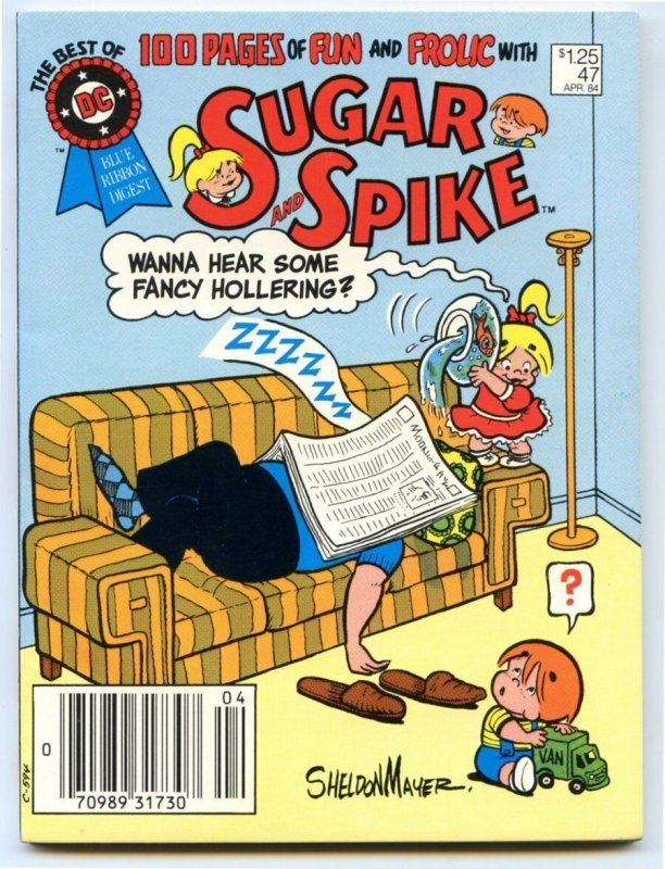 Sugar & Spike Best Of DC Blue Ribbon Digest 47 Sheldon Mayer NM 1984 