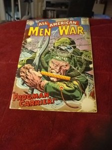 ALL AMERICAN MEN OF WAR #63 DC Comics 1958 Pre-sgt Rock Easy Company Cover Story