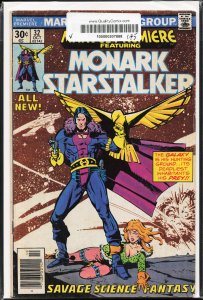 Marvel Premiere #32 (1976) Monark Starstalker [Key Issue]