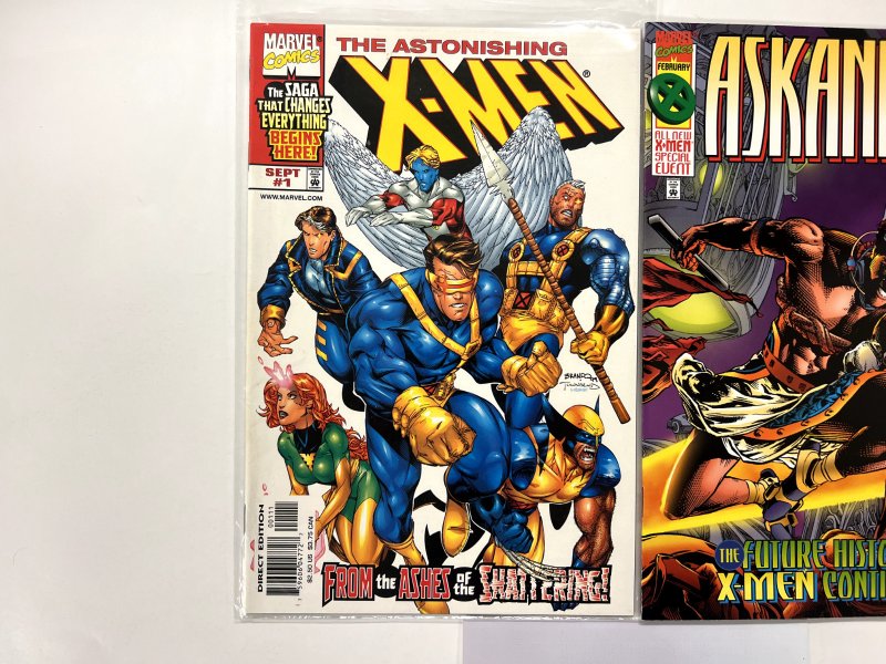 2 Marvel Comics Askani'son # 1 + The Astonishing X-Men# 1 Avengers Thor 118 JS15