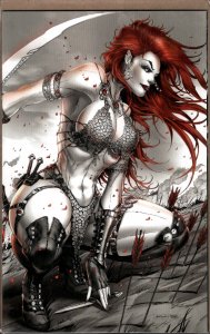 Red Sonja Black White Red #1 Virgin Cover B