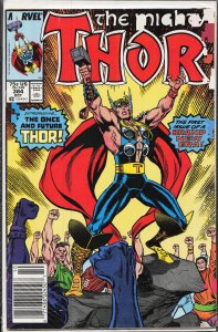 Thor #384 Newsstand Edition (1987) Thor