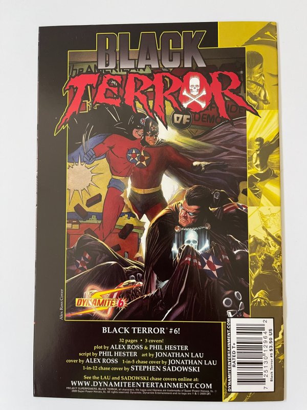 Black Terror #5 - VF/NM Sadowski Cover (2009)