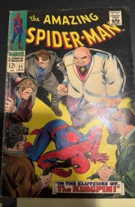 The Amazing Spider-Man #51 (1967)2nd kingpin app foxing/small stain spots