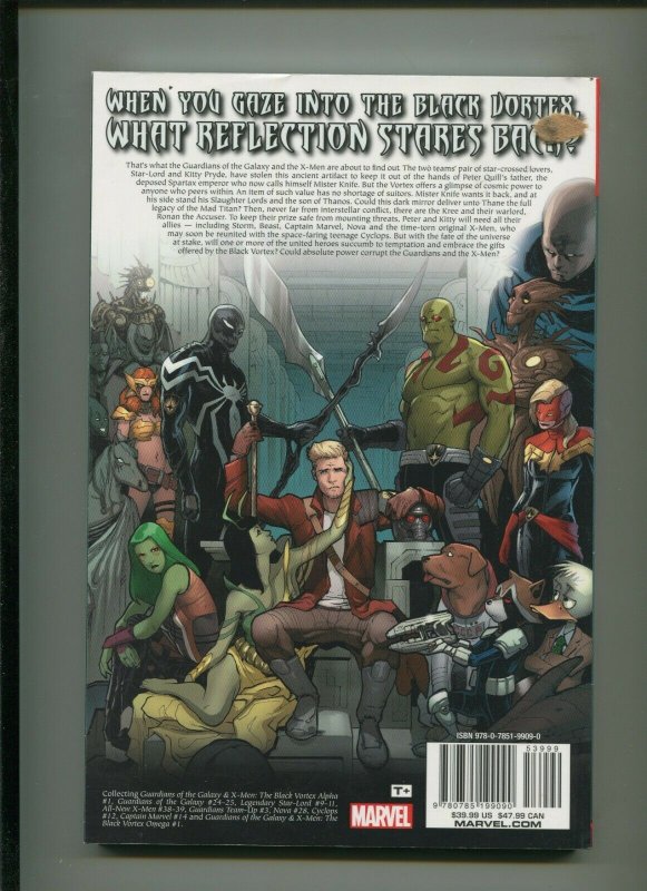 GUARDIANS OF THE GALAXY & X-MEN: BLACK VORTEX TPB (8.0) SOFTCOVER!! 2016