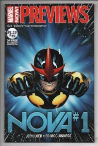MARVEL PREVIEWS #5, NM, 2013, Nova X-men