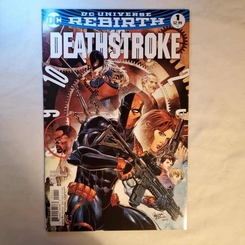 Deathstroke 1 Very Fine/Near MInt Cover by Carlo Pagulayan