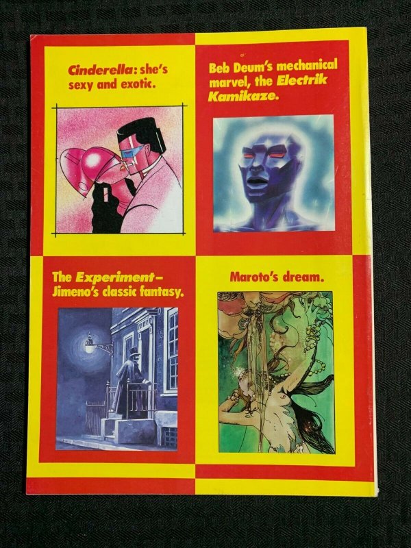 1986 Spring HEAVY METAL Fantasy Magazine FN+ 6.5 Moebius is Back