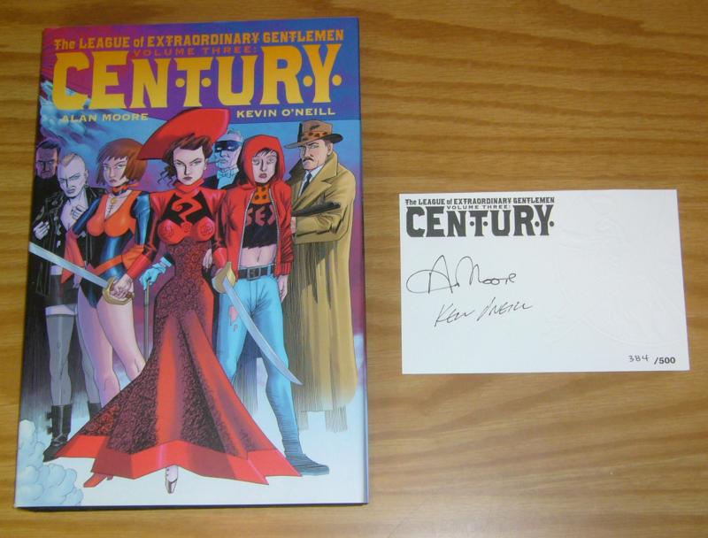 League of Extraordinary Gentlemen HC 3 VF/NM century LIMITED SIGNED alan moore