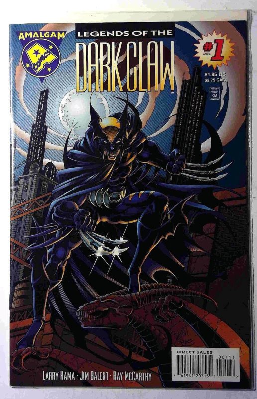 Legends Dark Claw #1 1996 Marvel/DC Amalgam Crossover Batman Wolverine Comic