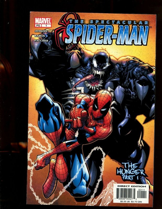 SPECTACULAR SPIDER-MAN #1 (9.2) THE HUNGER PART 1 OF 5! 2003~