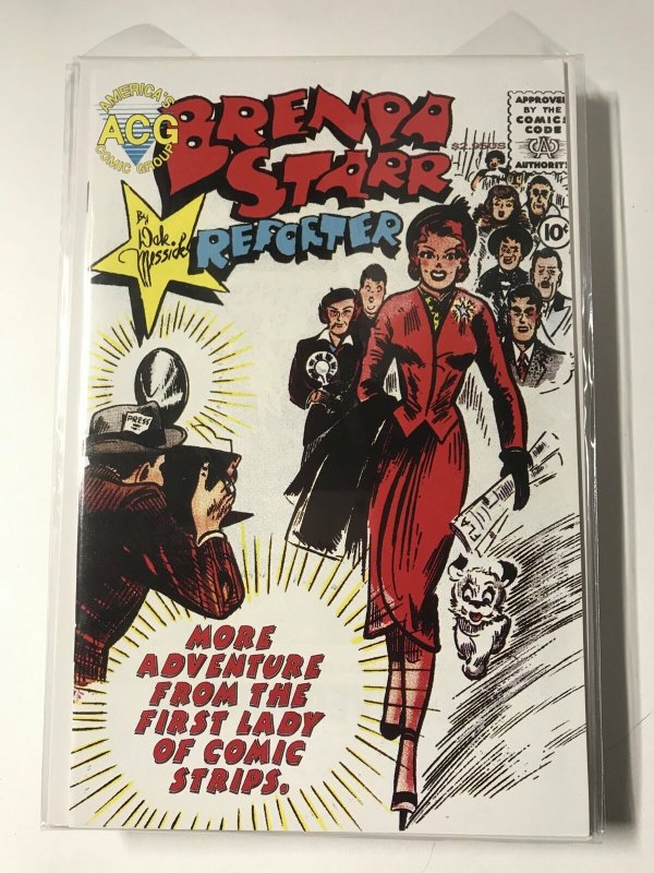 Brenda Starr 13 1955nm5b33 Near Mint Nm Comic Books Golden Age Hipcomic 