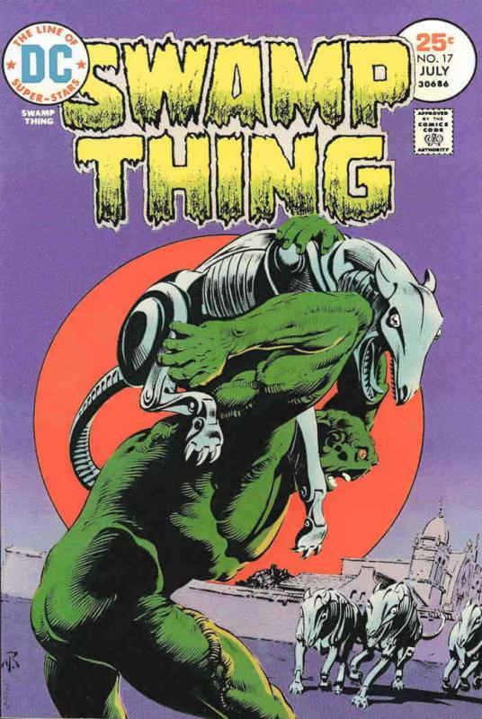 Swamp Thing (1st Series) #17 FN; DC | save on shipping - details inside