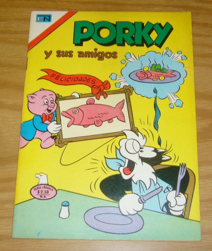Porky y sus Amigos (Serie Aguila) #383 VF ; Editorial Novaro