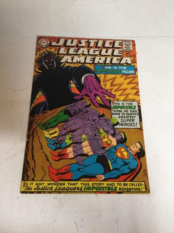 Justice League Of America 59 Vg+ Very Good+ 4.5 Staple Punch