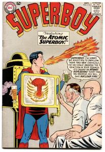 SUPERBOY #115 1964-ATOMIC SUPERBOY-atomic explosion cover vf-