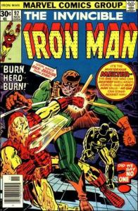 Marvel IRON MAN (1968 Series) #92 FN