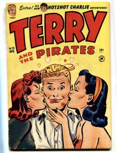 Terry And The Pirates #15 comic book 1949 -MILTON CANIFF