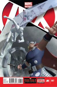 Iron Man + The Beast; The Mighty Thor + Iceman