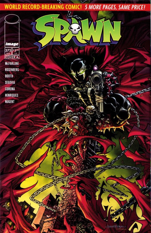 Spawn #375A VF/NM ; Image | Todd McFarlane