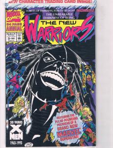 The New Warriors #3 NM Marvel Comics Comic Book 1993 DE37 TW7